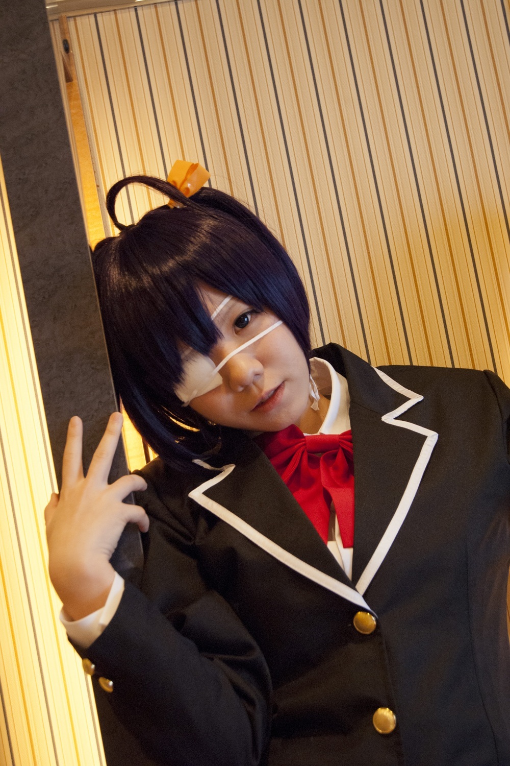 [Cosplay]来自Chuunibyou Demo Koi Ga Shitai的热Rikka Takanashi